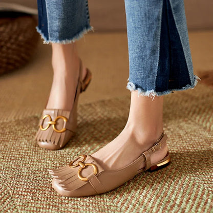 Sandalias Mathilda con Tira de Hebilla