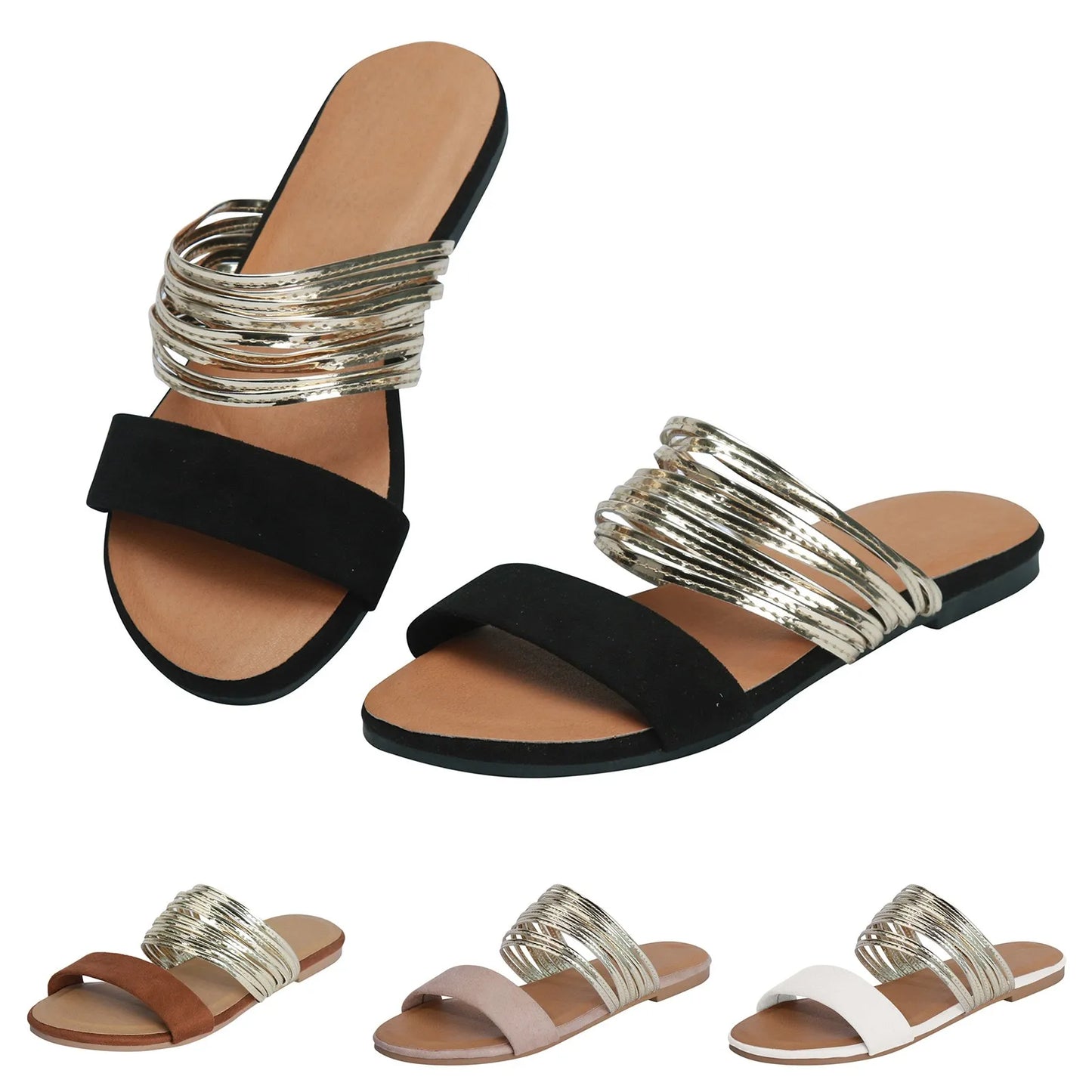 Chanclas Golden Oasis