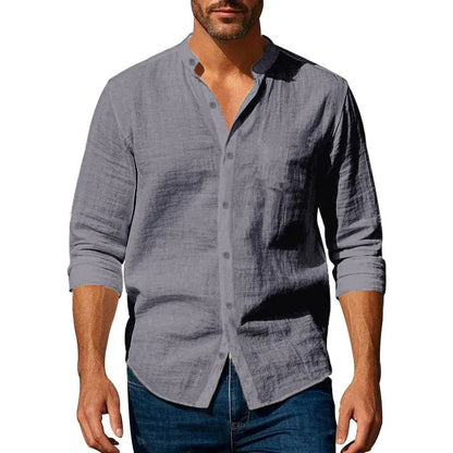 Breathable Button-Up Shirt
