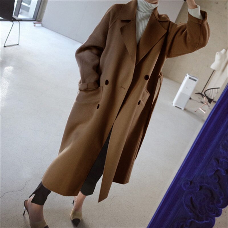Women’s Classic Lapel Front Winter Coat