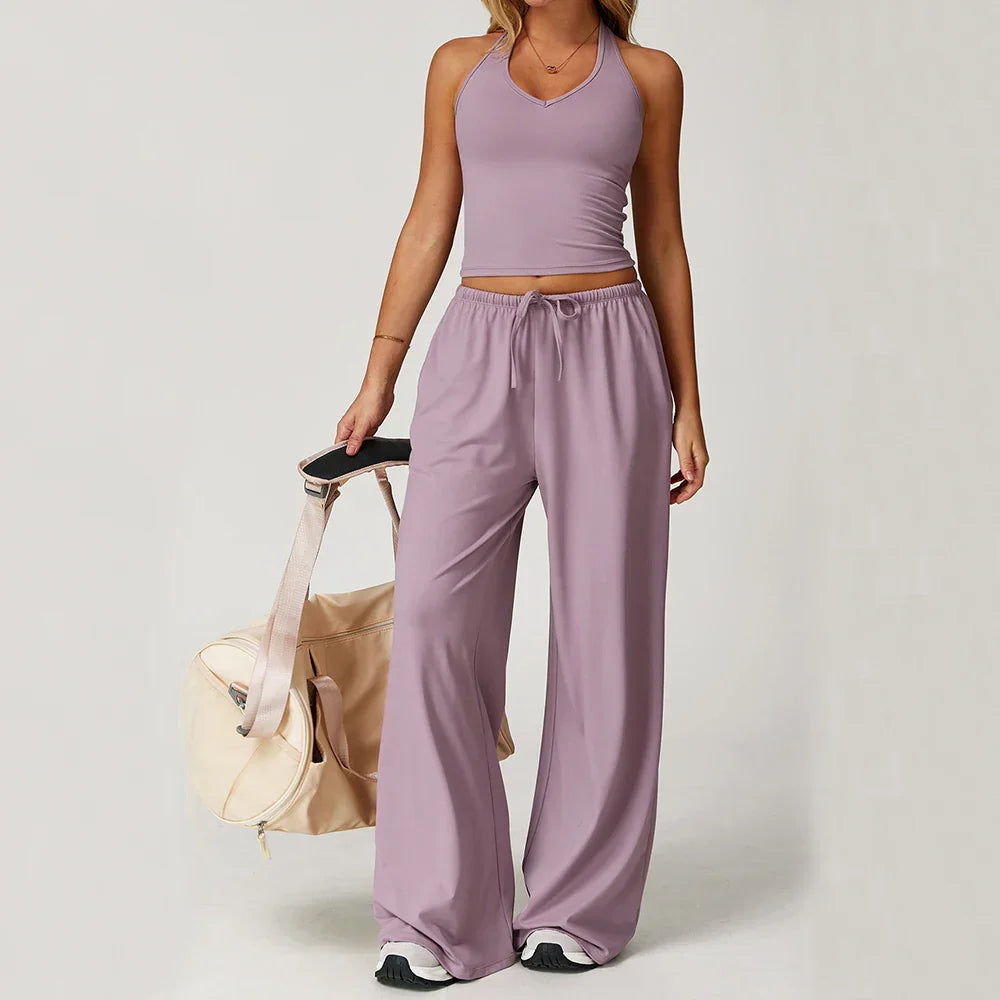 Women’s Winter Casual Wide Leg Loose Fit Pants