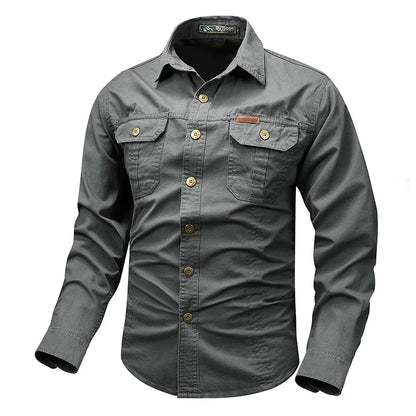 Gabriel | Camisa de botones para exteriores para hombre