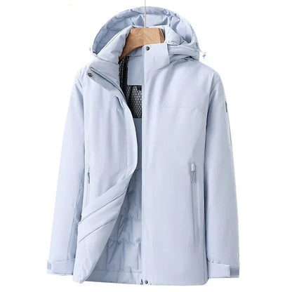 Jacqueline | Chaqueta impermeable de invierno para mujer con forro polar