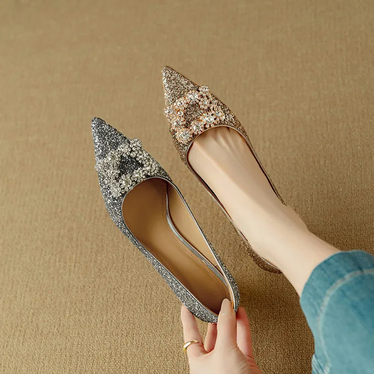 Zapatos de tacón Gloria Glitter
