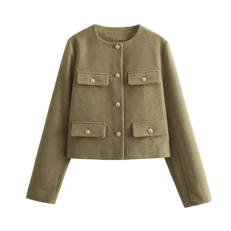 Gabriella | Chaqueta blazer corta para mujer