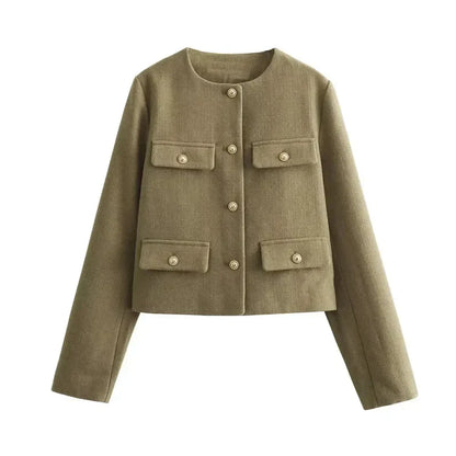 Gabriella | Chaqueta blazer corta para mujer