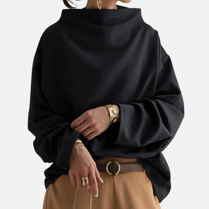 Chic High Neck Sweater