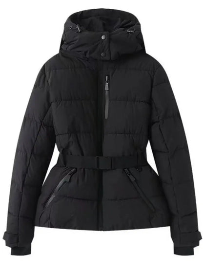 Women’s Winter Belted Fit Puffer Jacket