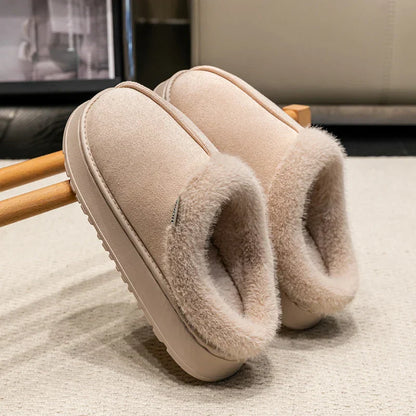Charlotte | Pantuflas acogedoras con forro de piel para mujer