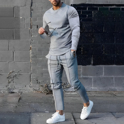 James | Conjunto casual de dos piezas para hombre