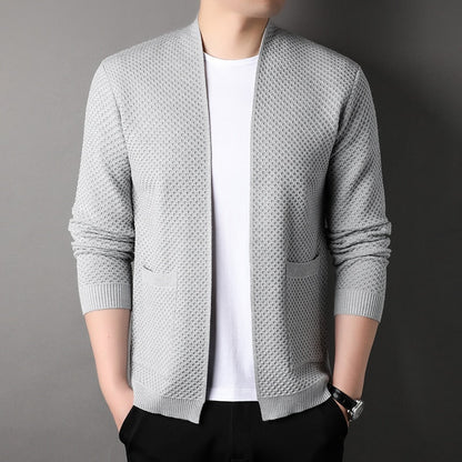 Arthur | Men’s Slim Fit Knitted Cardigan with Pockets