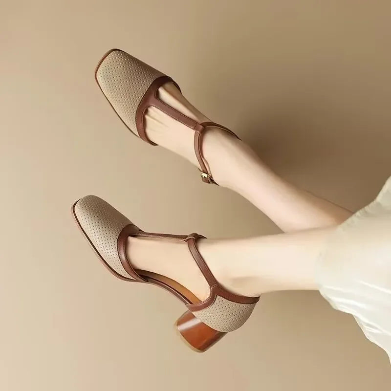 Zapatos Isava de tacón medio