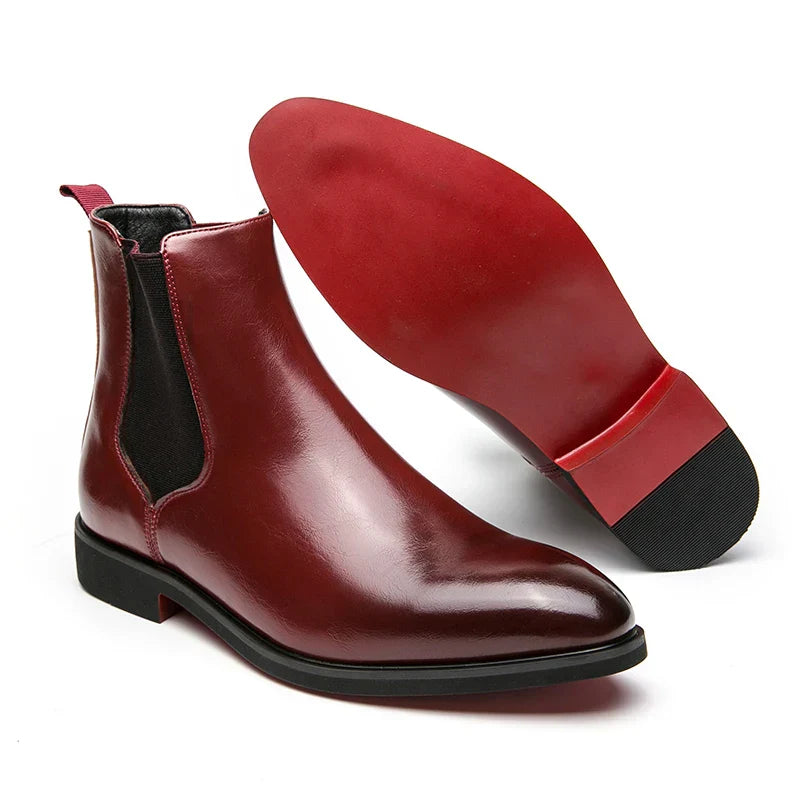 Michael | Elegant Leather Chelsea Boots for Men