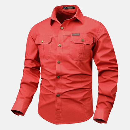 Gabriel | Camisa de botones para exteriores para hombre