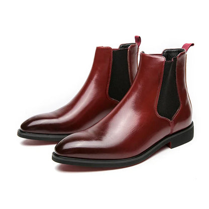 Michael | Elegant Leather Chelsea Boots for Men