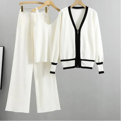 Women’s Relaxed Fit Cardigan With Matching Pants
