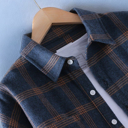 Modern Edge Plaid Shirt