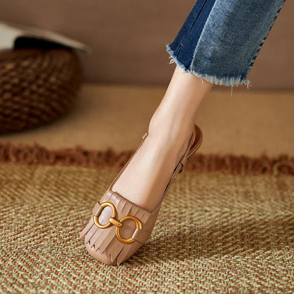 Sandalias Mathilda con Tira de Hebilla