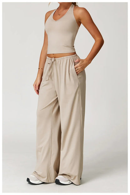 Eleanor | Women’s Winter Casual Wide Leg Loose Fit Pants