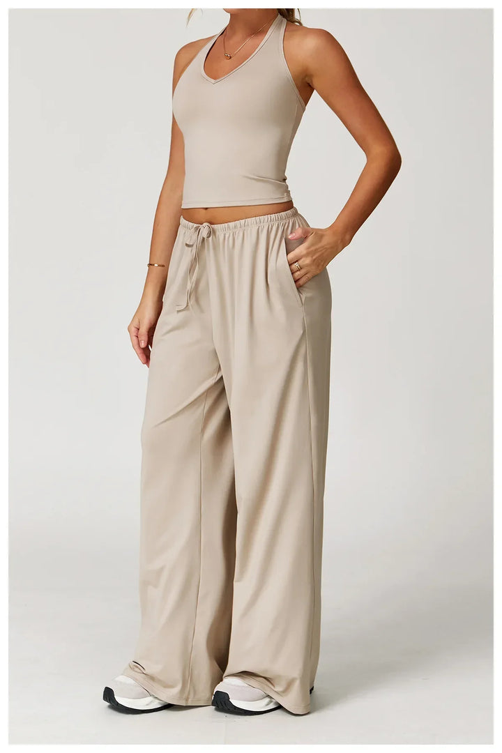 Women’s Winter Casual Wide Leg Loose Fit Pants