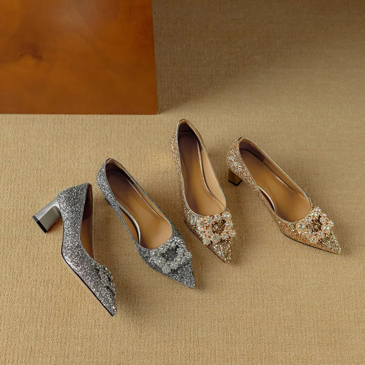Zapatos de tacón Gloria Glitter