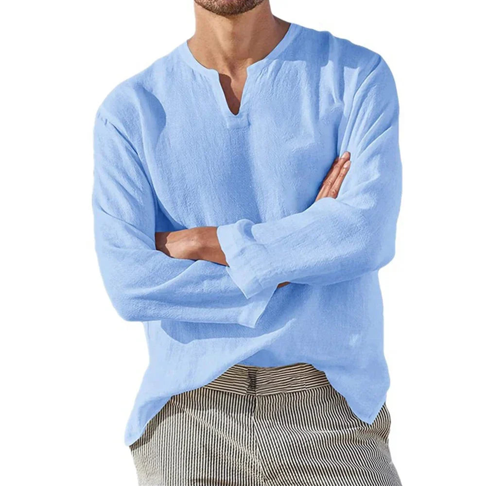 Relaxed Fit Long Sleeve Shirt