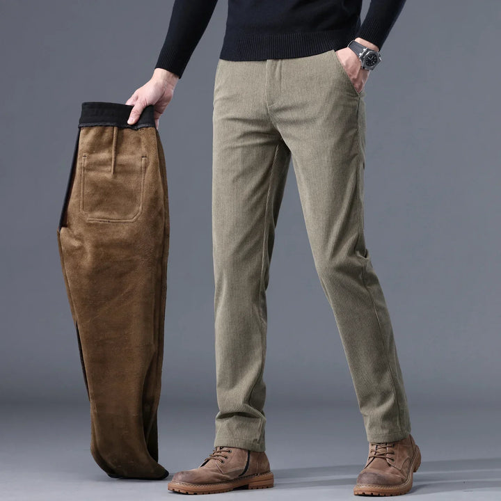 Men's Winter Fleece-Lined Warm Pants