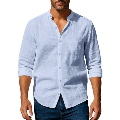 Breathable Button-Up Shirt