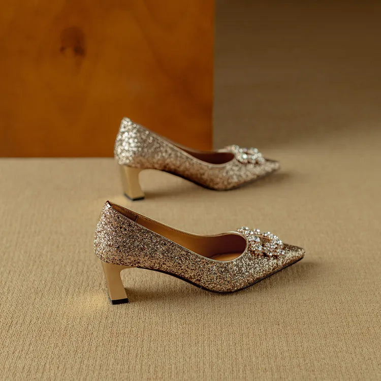 Zapatos de tacón Gloria Glitter