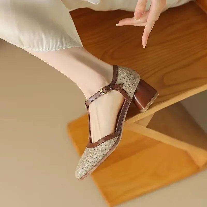 Zapatos Isava de tacón medio