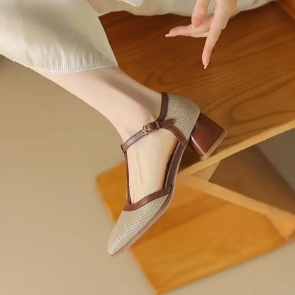Zapatos Isava de tacón medio