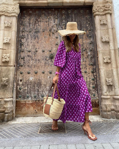 Fleur | Vestido largo bohemio