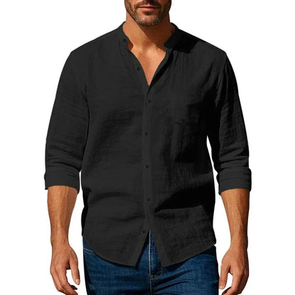 Breathable Button-Up Shirt