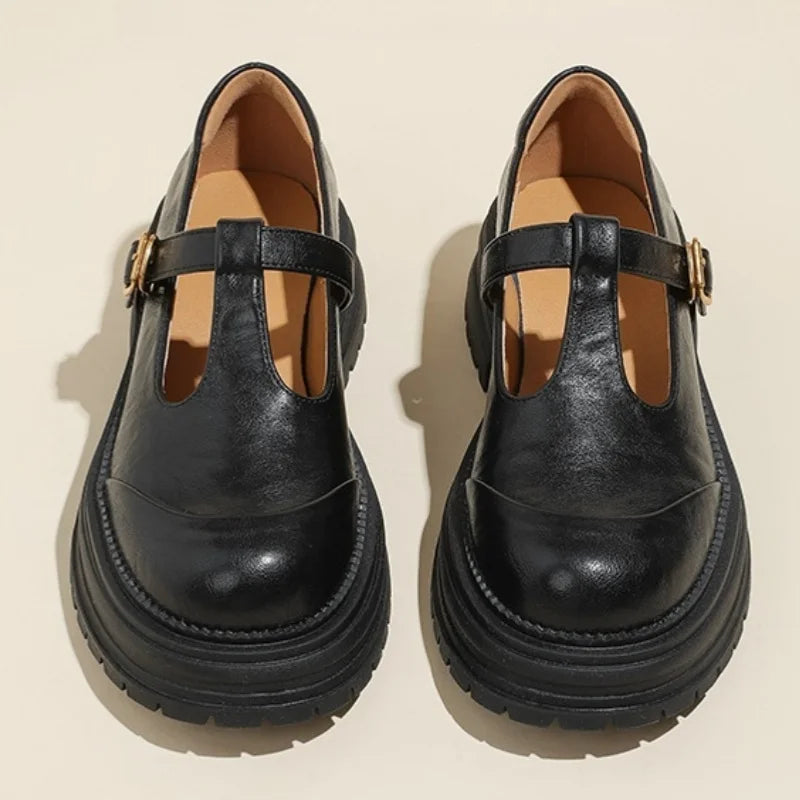 Zapatos Farisse con barra en T