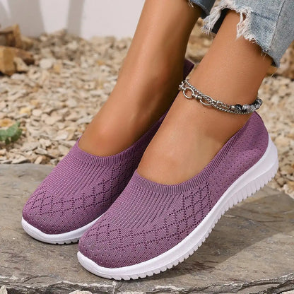SOFINA | Zapatillas antideslizantes transpirables sin cordones