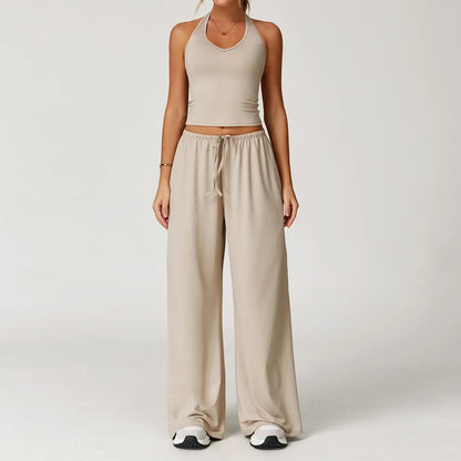 Eleanor | Women’s Winter Casual Wide Leg Loose Fit Pants