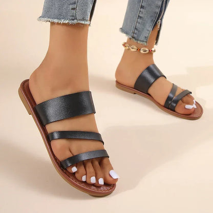 Grace™ - Sandalias planas informales y cómodas 