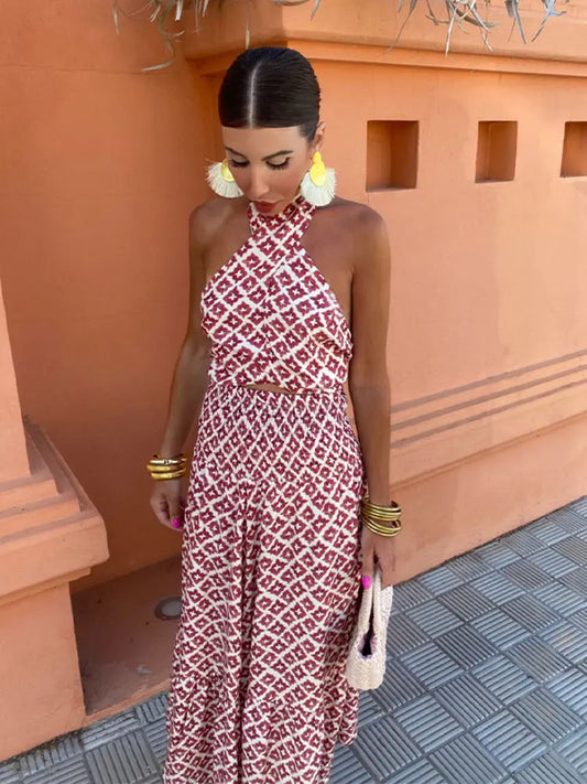 Raffaella™ | Vestido Largo con Hombros Descubiertos