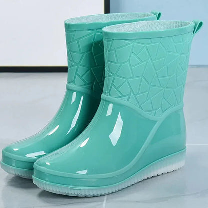 Women’s Waterproof Winter Rain Boots