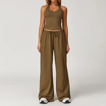 Eleanor | Women’s Winter Casual Wide Leg Loose Fit Pants