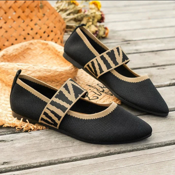 Women’s Spring Pointed Real Leather Ballet Flats