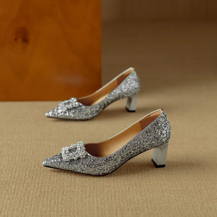 Zapatos de tacón Gloria Glitter