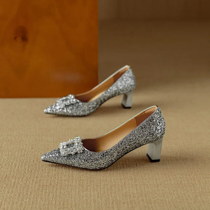 Zapatos de tacón Gloria Glitter