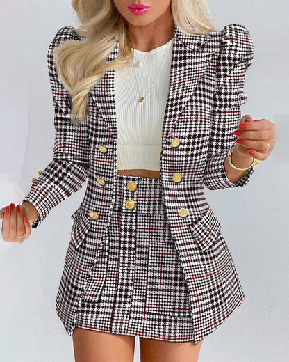 Women’s Blazer and Skirt Co-ord Set