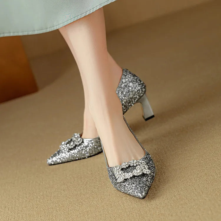 Zapatos de tacón Gloria Glitter