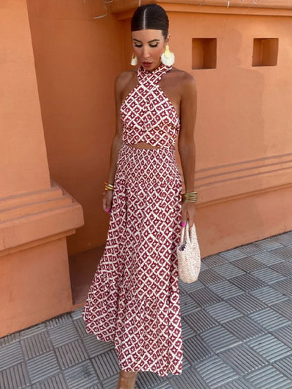 Off-Shoulder Maxi Dress