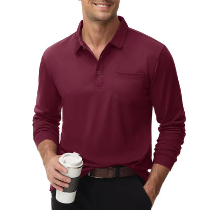 Sleek and Breathable Polo Shirt
