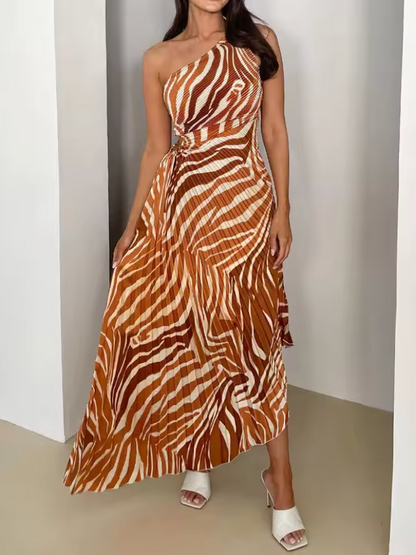 Celeste | Vestido de Noche Tropical Vibrante