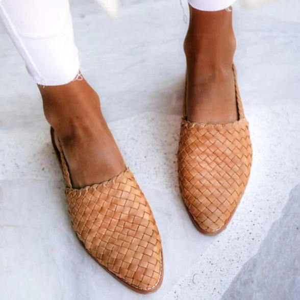 Women’s Spring Woven Ballet Flats