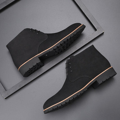 Arthur | Botas casuales modernas con cordones al tobillo para hombre